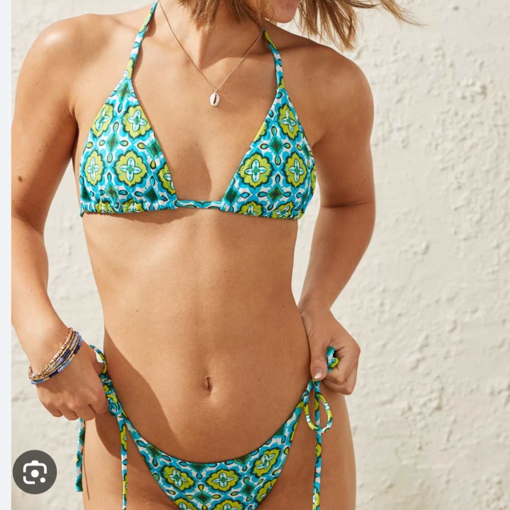 Aerie triangle bikini